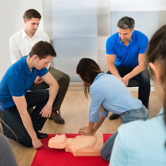 First Aid at Work Practical Training Day (blended learning)